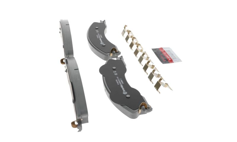 Brembo 09-17 Chevrolet Silverado 2500 HD/GMC Sierra 2500 HD/Silverado 3500 HD Front NAO Brake Pad - P10072N