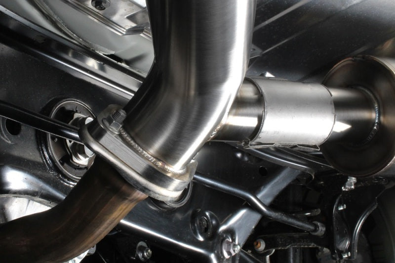Perrin 22+ BRZ/GR86 Axle Back Exhaust SS (Single Side Exit w/Helmholtz Chamber) - PSP-EXT-368BR