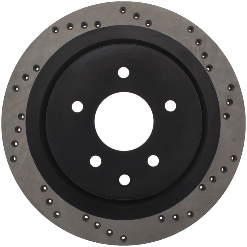StopTech 08-09 Infiniti EX35 / 05-08 G35 / 09 G37 / 06-09 M35/M45 Drilled Left Rear Rotor - 128.42088L
