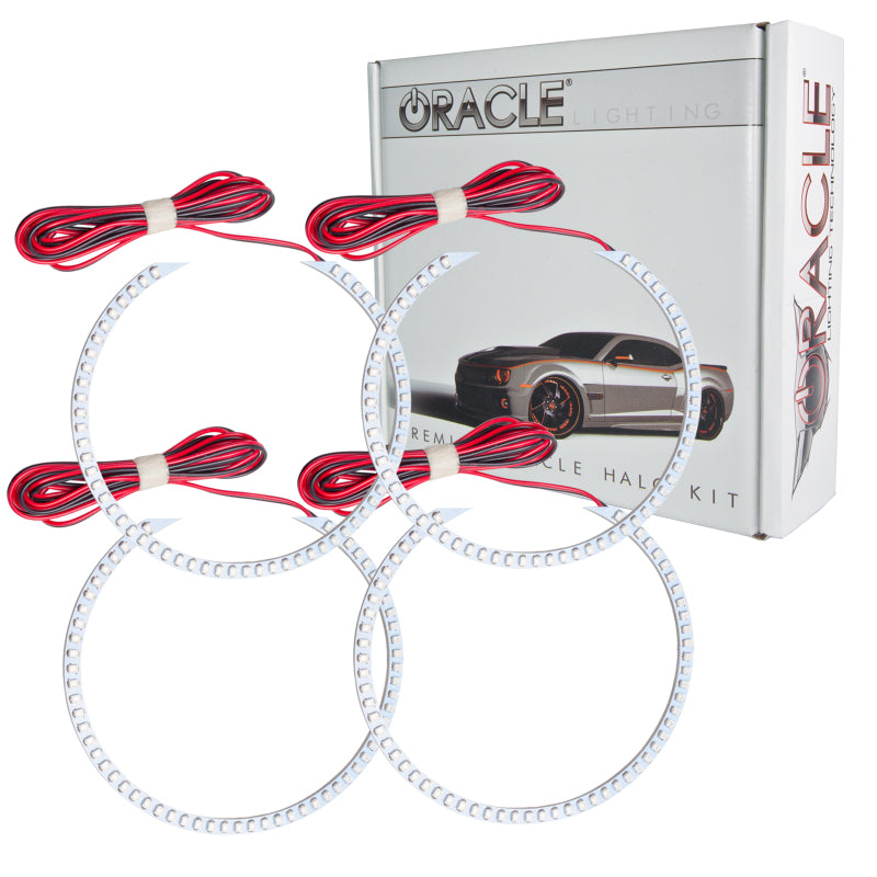 Oracle Chevrolet Camaro Non-RS 14-15 LED Dual Halo Kit Round Style - UV/Purple - 2387-007