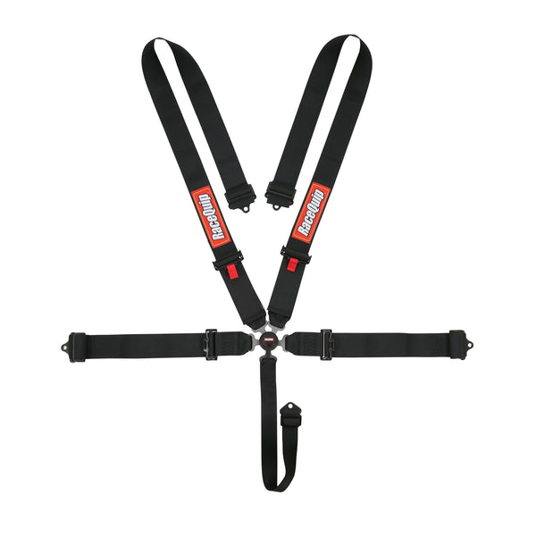 RaceQuip Black SFI CAMLOCK 5pt PD Lap Seat Belt