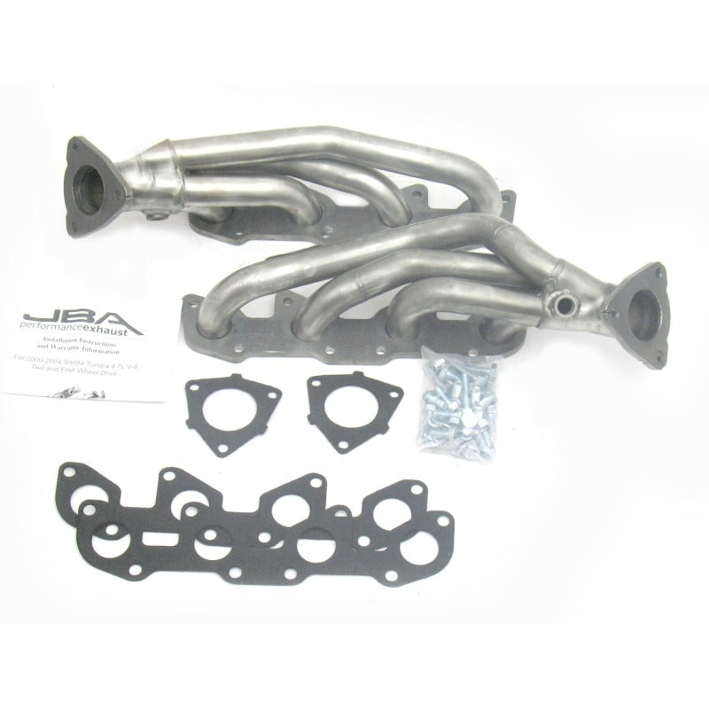 JBA 00-04 Toyota 4.7L V8 1-1/2in Primary Raw 409SS Cat4Ward Header - 2010S