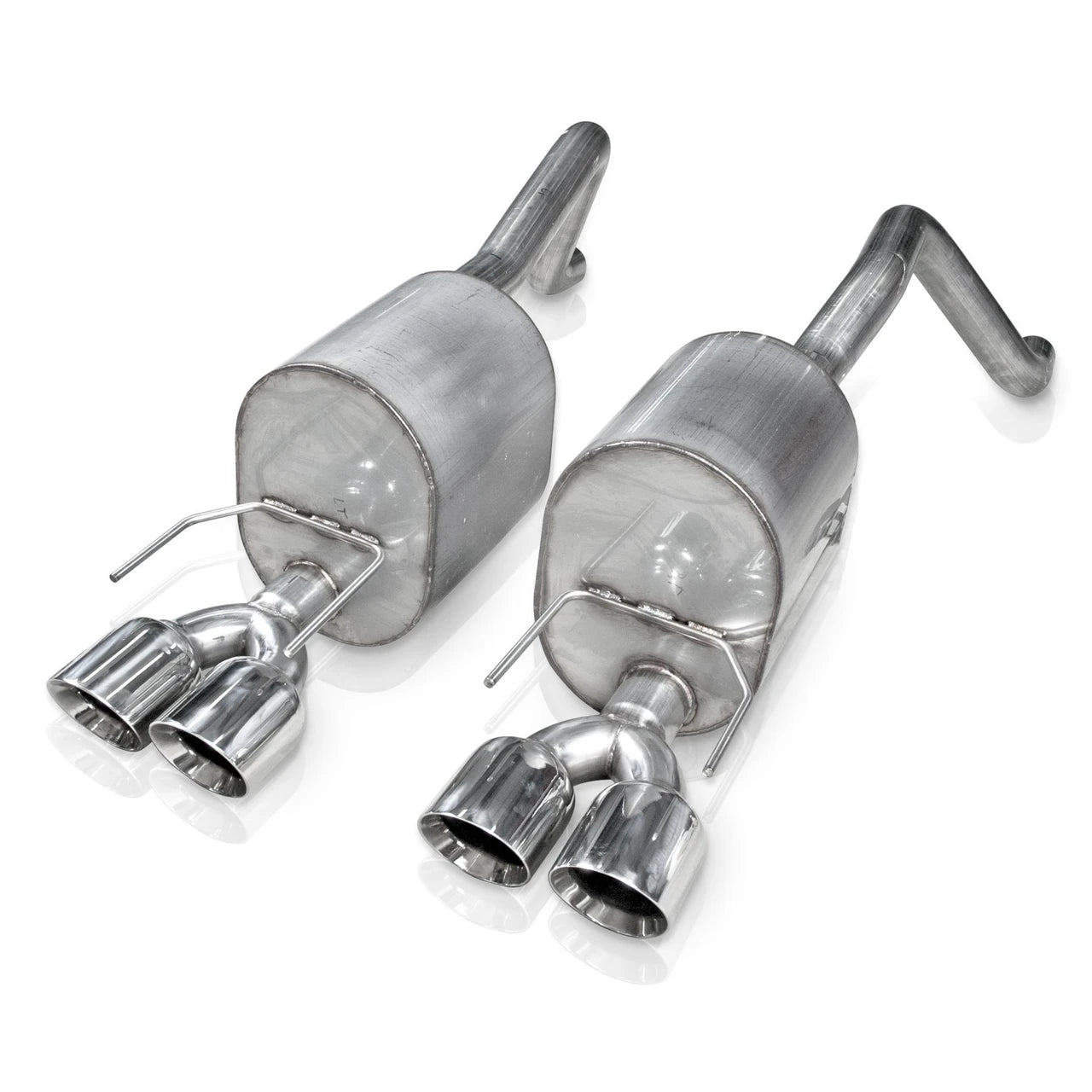 Stainless Works - 2005-08 Corvette C6 6.2L Catback - C605CBQUAD