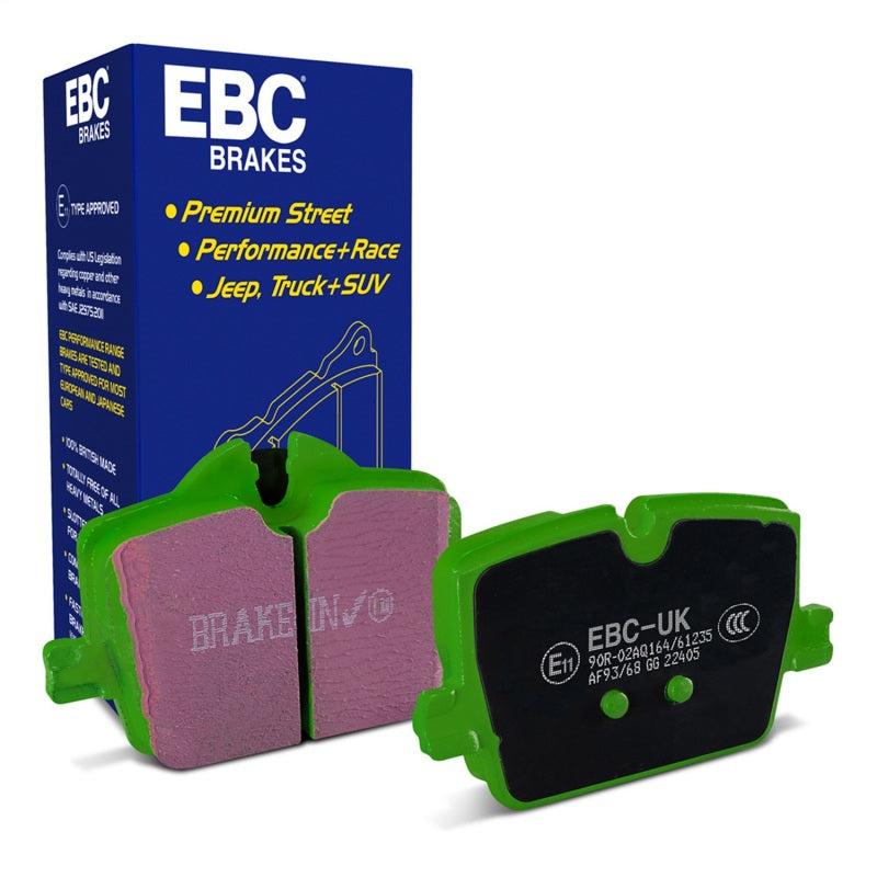 EBC 2019+ BMW Z4 G29 2.0T Greenstuff Rear Brake Pads - DP22405