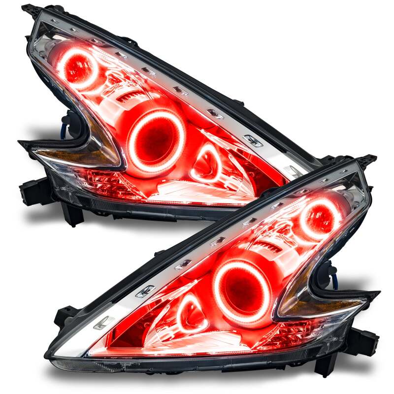 Oracle Nissan 370 Z 09-20 LED Dual Halo Kit - Red SEE WARRANTY - 2380-003
