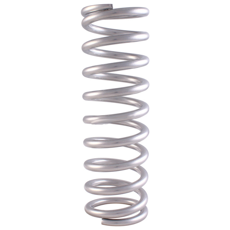 QA1 1-7/8in ID Spring - 8in Length x 160lbs/in - Silver Powder Coated - 8S160