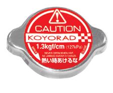 Koyo Type A Radiator Cap (Red / 1.3 Bar) - SK-C13 by Koyo - angle view