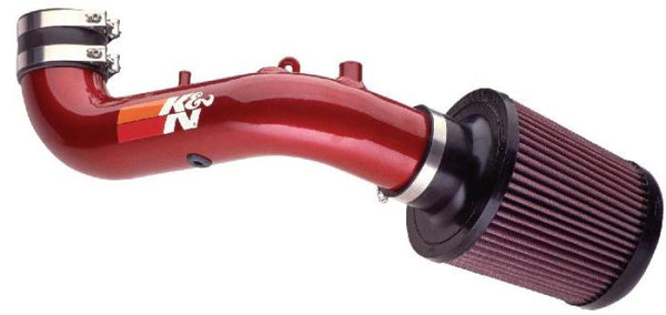 K&N 02 Honda Civic Si Red Typhoon Short Ram Intake - 69-1009TR for 2002-2006 Acura RSX - front view