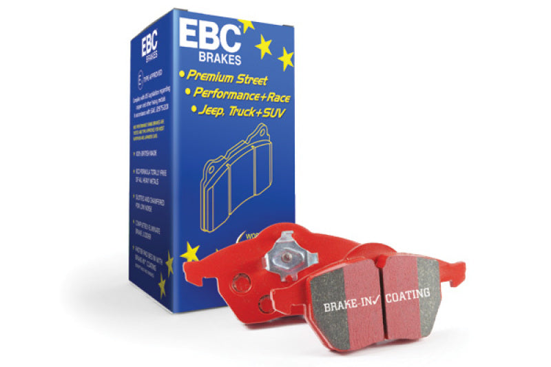 EBC 10-15 Honda CR-Z 1.5LL Hybrid Redstuff Front Brake Pads - DP32041C