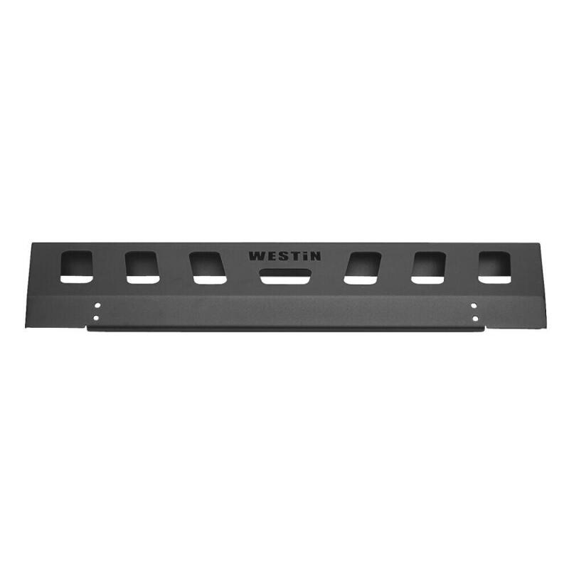 Westin 18-19 Jeep Wrangler JL Front Bumper Skid Plate - Textured Black - 59-80095