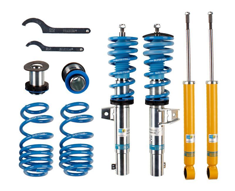 Bilstein B16 2008 Porsche Cayman S Porsche Design Front and Rear Performance Suspension System - 48-347723 for 2005-2012 Pors