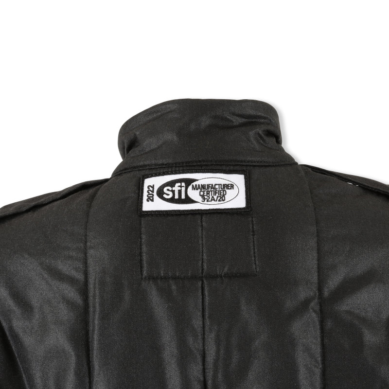 RaceQuip SFI-20 Jacket Black Small - 91930029RQP