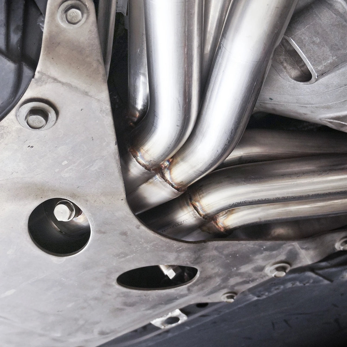 Stainless Works - 2014-19 Corvette C7 Long Tube Header Kit - C72CAT