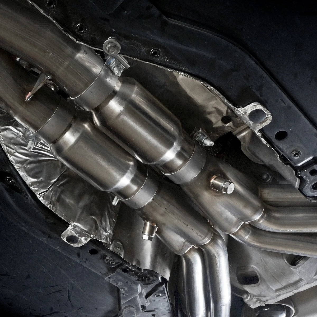 Stainless Works - 2014-19 Corvette C7 Long Tube Header Kit - C72CAT