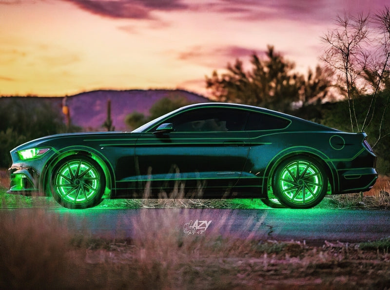 Oracle LED Illuminated Wheel Rings - ColorSHIFT Dynamic - ColorSHIFT - Dynamic SEE WARRANTY - 4215-332