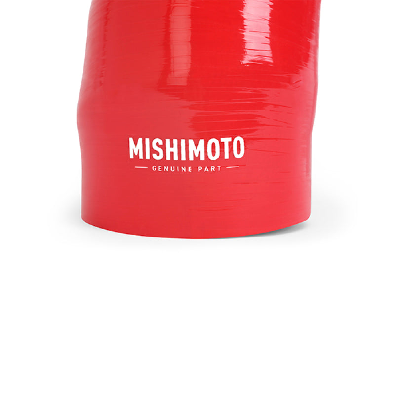 Mishimoto 2016+ Nissan Titan XD Silicone Induction Hose - Red - MMHOSE-XD-16IHRD