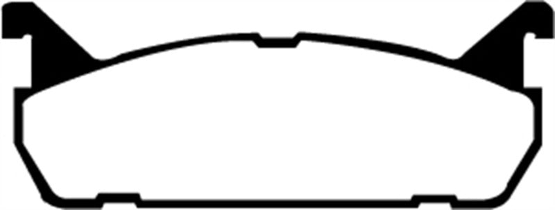 EBC 91-96 Ford Escort 1.8 Ultimax2 Rear Brake Pads - UD458