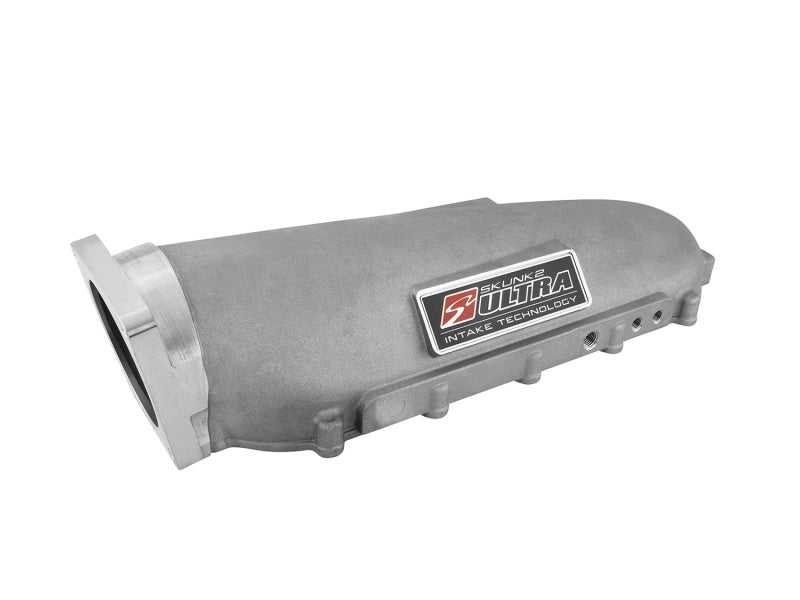 Skunk2 Ultra Race Series Side-Feed Plenum - B/D Series Silver - 907-05-0060 by Skunk2 Racing - front view