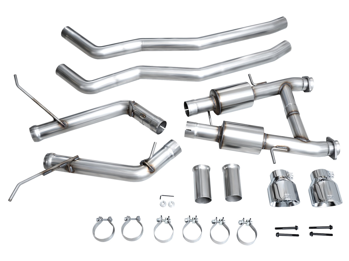 AWE Tuning 11-24 Dodge Durango 5.7L Track Edition Exhaust w/ Chrome Silver Tips - 3020-32575