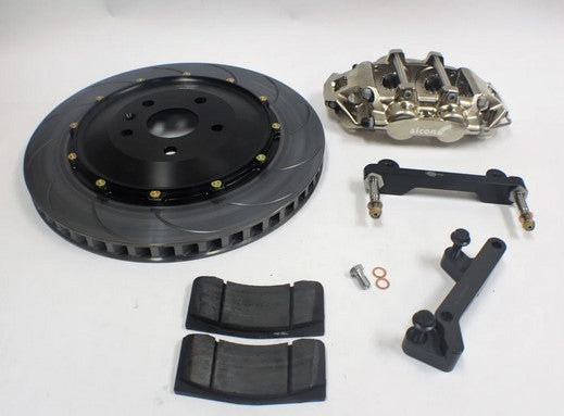 Alcon Chevrolet Corvette C5 4 Piston 345x32mm Rear Street Kit - Anodized - BRK.200529