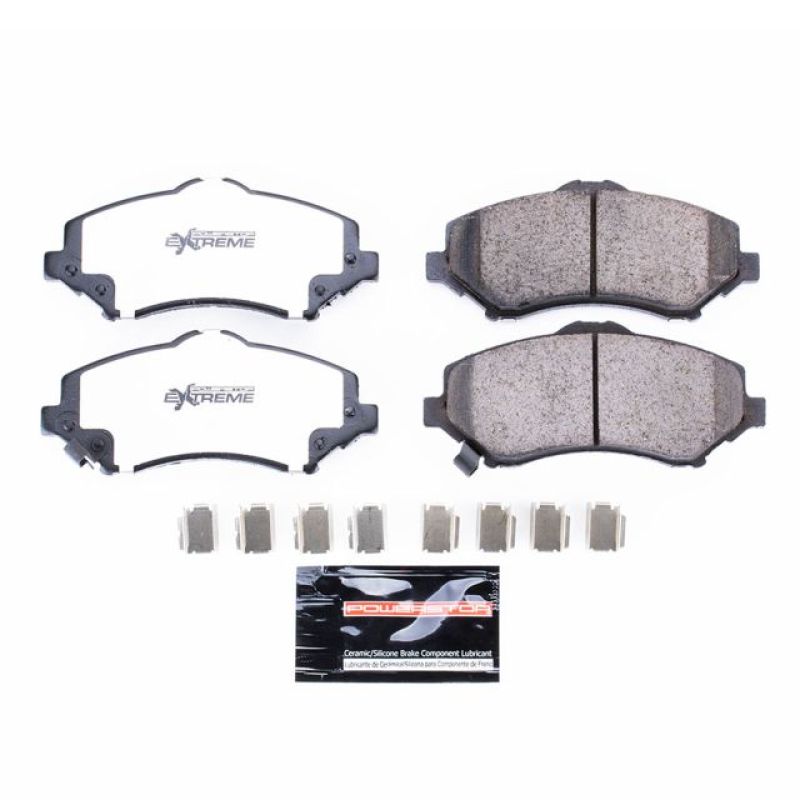 Power Stop 07-18 Jeep Wrangler Front Z36 Truck & Tow Brake Pads w/Hardware - Z36-1273