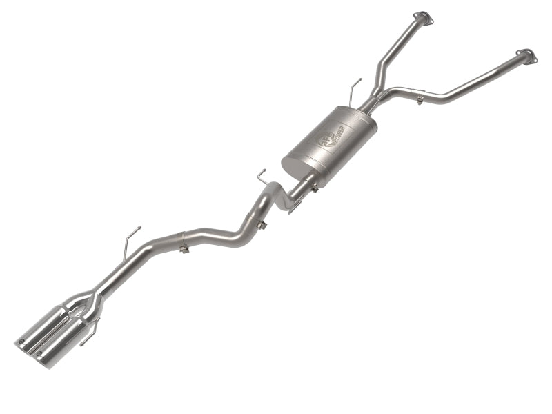 aFe 23+ Toyota Sequoia V6 3.4L Vulcan Series 2-1/2in to 3in 304 SS Cat-Back Exhaust w/Polished Tip - 49-36068-P
