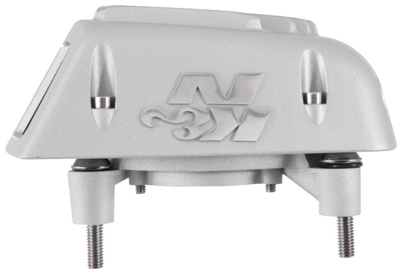 K&amp;N Street Metal Intake System - Shaker Touring 2017 Silver Intake System-Harley Davidson - RK-3955S