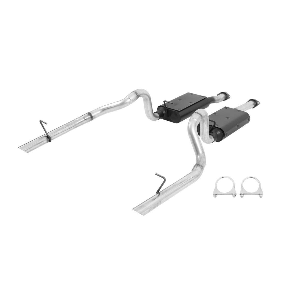 Flowmaster Force II Cat-Back Exhaust System - 1986-1993 Ford Mustang - 17203 - 1