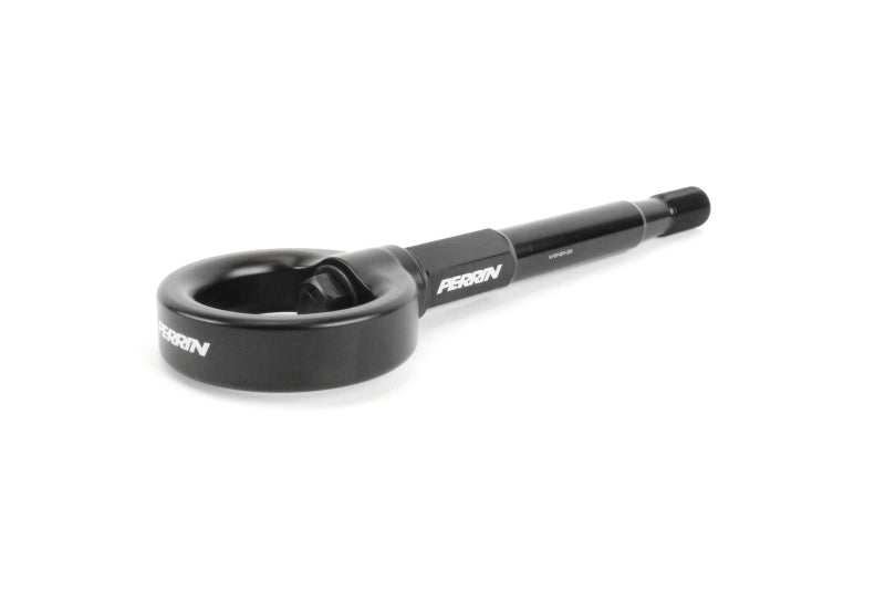 Perrin 22+ Subaru WRX / 18-21 Crosstrek / 14-21 Forester Tow Hook Kit (Front)  - Black - PSP-BDY-237BK