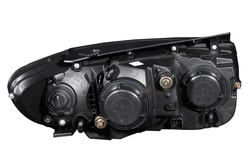 ANZO 2007-2007 Hyundai Santa Fe Projector Headlights w/ LED Black - 111237