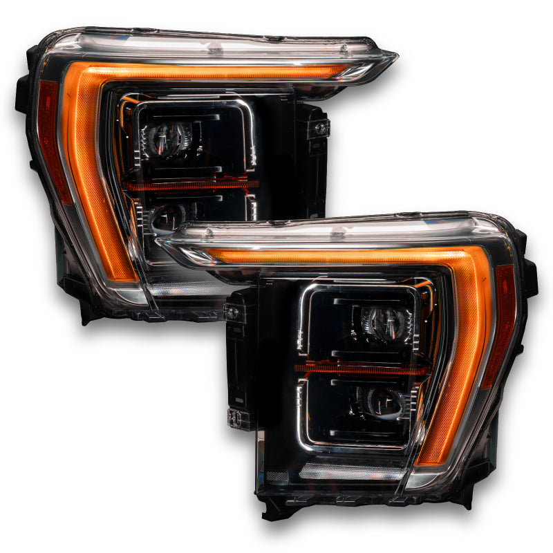 Oracle 21-23 Ford F-150 ColorSHIFT RGB+W Headlight DRL Upgrade Kit w/ Simple Controller SEE WARRANTY - 1460-504