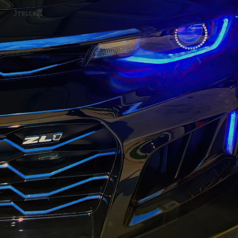 Oracle 16-18 Chevy Camaro RGB+W Headlight DRL  Kit - ColorSHIFT w/ Simple Controller SEE WARRANTY - 1345-504