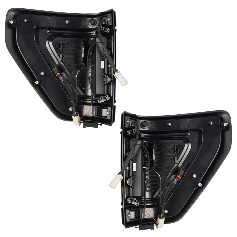 Oracle Lighting 21-24 Ford F-150 (Black Series) Flush Style LED Tail Lights - 5910-504-T