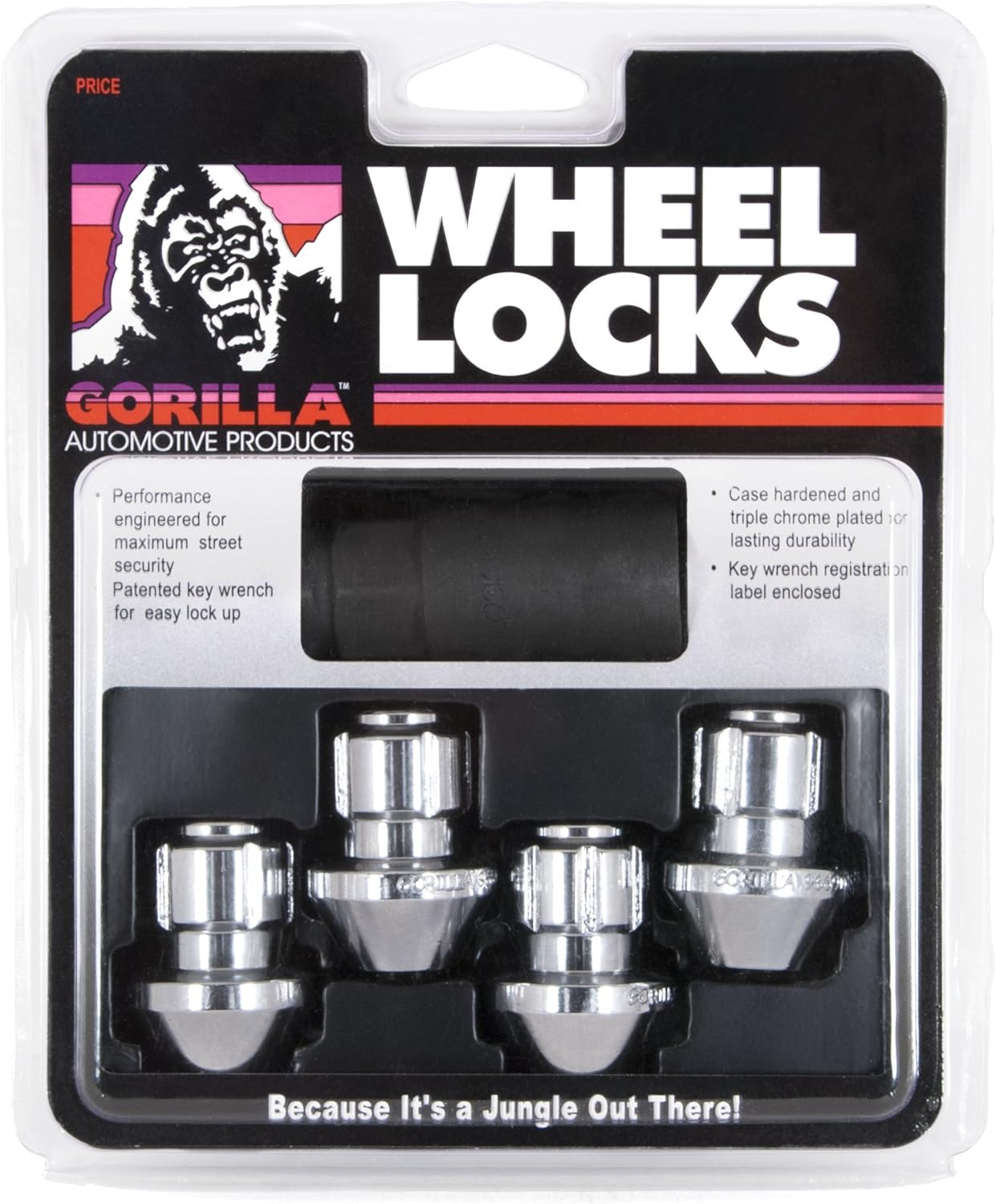 Gorilla Automotive - Gorilla Lock Fact Style 9/16 CHR Clam - 96691DX