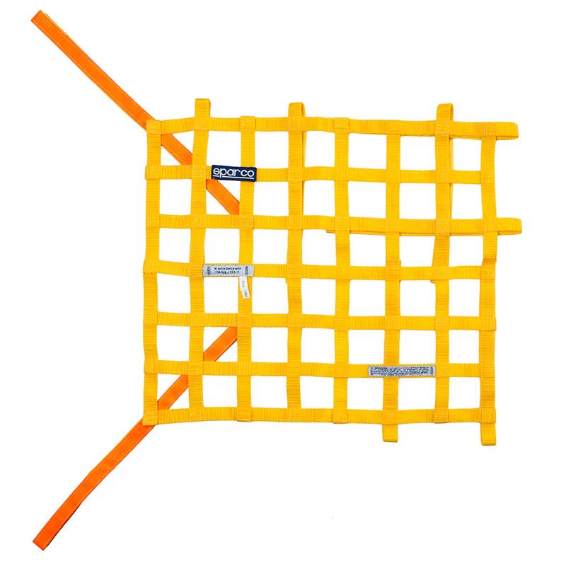 Sparco Window Net Fia Yellow - 002192FAGI by SPARCO - angle view