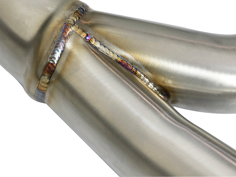 aFe MACH Force-Xp 2-1/2in SS Axle Back Exhaust w/Polished Tips 15+ BMW M3/M4 (F80/F82) L6 3.0L (tt) - 49-36338-P