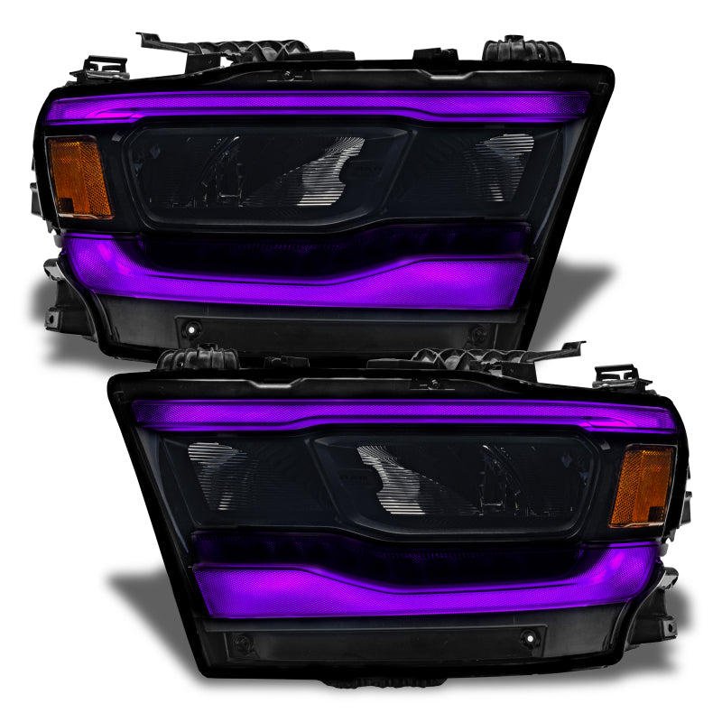Oracle 19-21 Dodge RAM 1500 RGB+W Headlight DRL Kit- Reflector LED Headlights - +W SEE WARRANTY - 1281-339