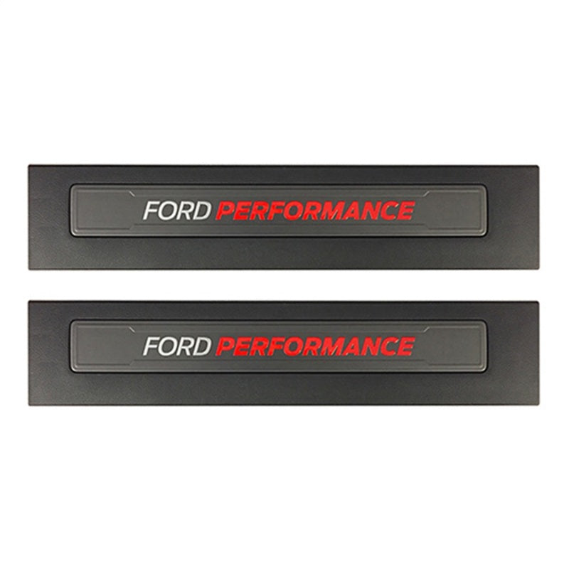 Ford Racing 15-17 Ford Mustang Performance Sill Plate Set - M-1613208-A