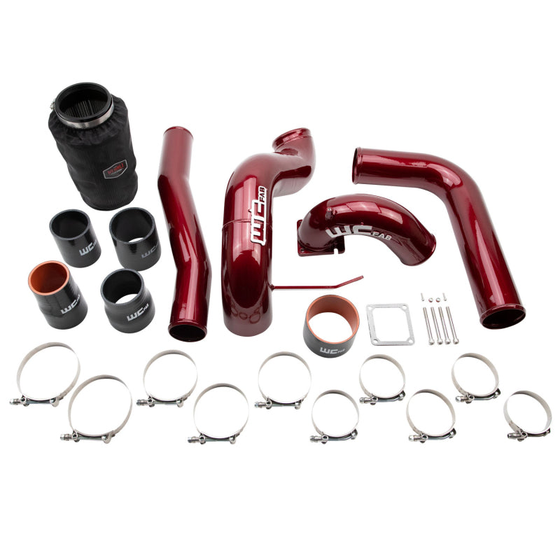 Wehrli 03-07 Dodge 5.9L Cummins High Flow Intake Bundle Kit - Gloss Black - Bronze Chrome - WCF100680-BC