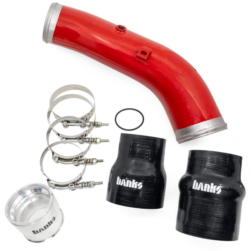 Banks Power 23-24 Ford Super Duty 6.7L High Output Boost Tube Upgrade Kit - Red - 26014