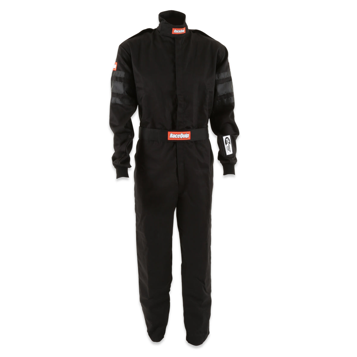 RaceQuip Black SFI-1 1-L Suit - Large