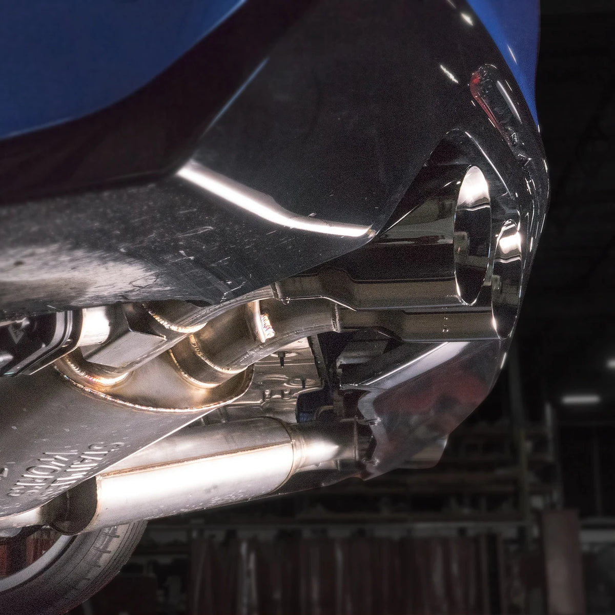 Stainless Works - 2016-24 Chevy Camaro SS Axleback - CA16RVMKSFCR