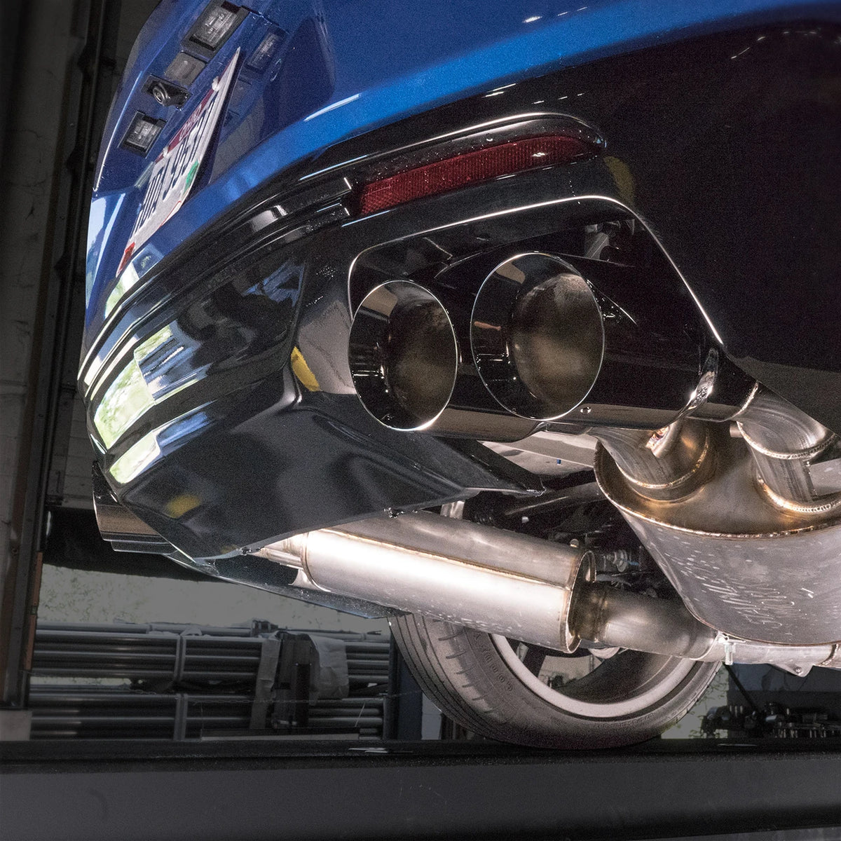Stainless Works - 2016-24 Chevy Camaro SS Axleback - CA16RVMKFRBC