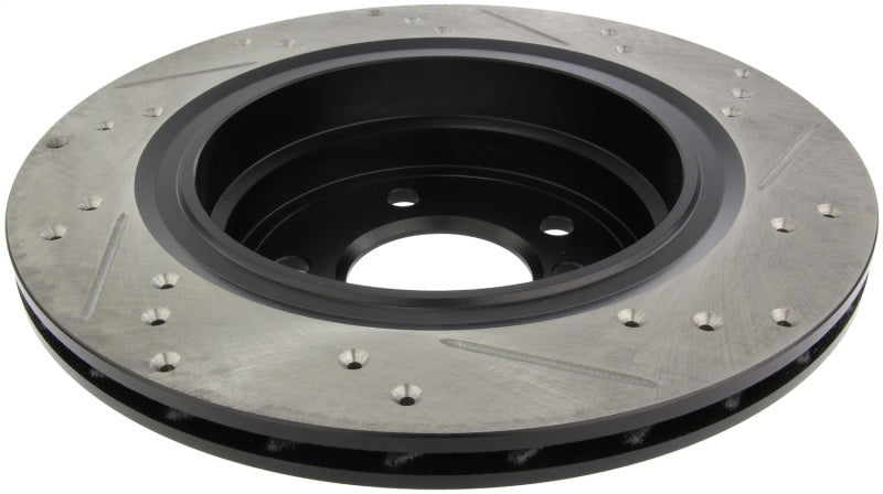 StopTech Slotted &amp; Drilled Sport Brake Rotor - 127.34037R