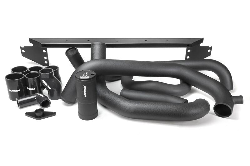PERRIN 02-07 Subaru WRX/STI Front Mount Intercooler Boost Tube Kit - Black - PSP-ITR-400-3BK