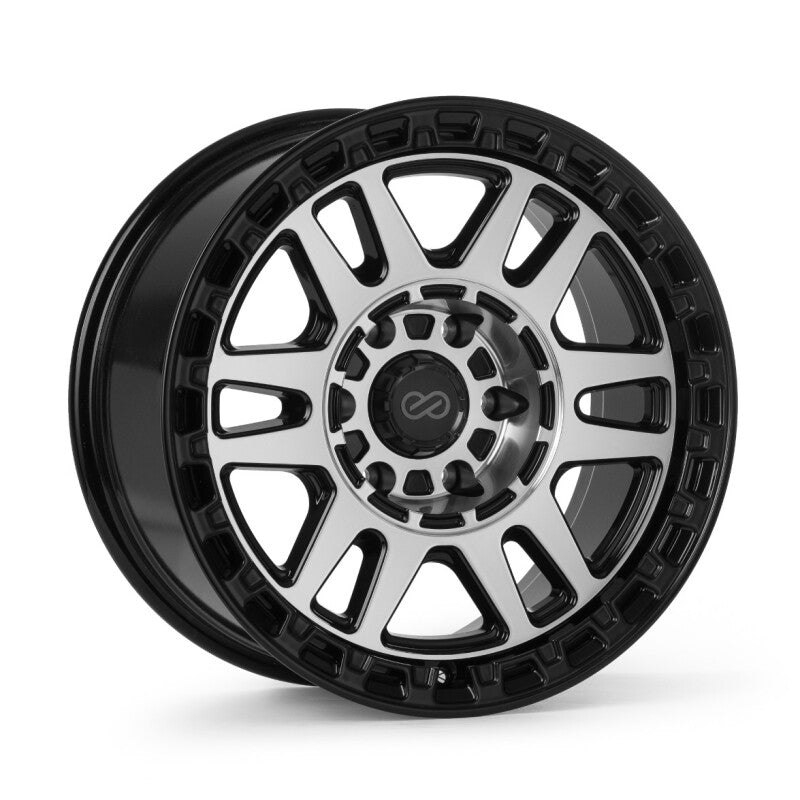 Enkei Trail-Tracker 18x9 / 6x135 BP / ET12 / 87.1mm Bore - Matte Black Machined Wheel - 560-890-9512BKM