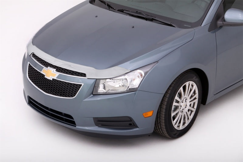 AVS 11-15 Chevy Cruze Aeroskin Low Profile Hood Shield - Chrome - 622049