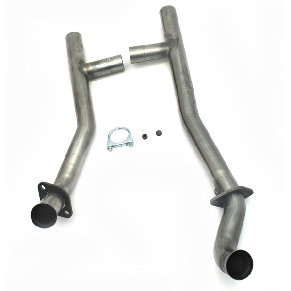 JBA 65-73 Ford Mustang 351W 409SS H-Pipe - 1653SH for 1964-1973 Ford Mustang - front view