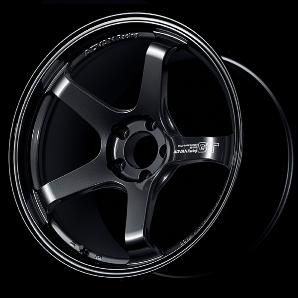 Advan GT Beyond 19x10.5 +32 5-112 Racing Titanium Black Wheel - YAQB9L32MTB by Advan