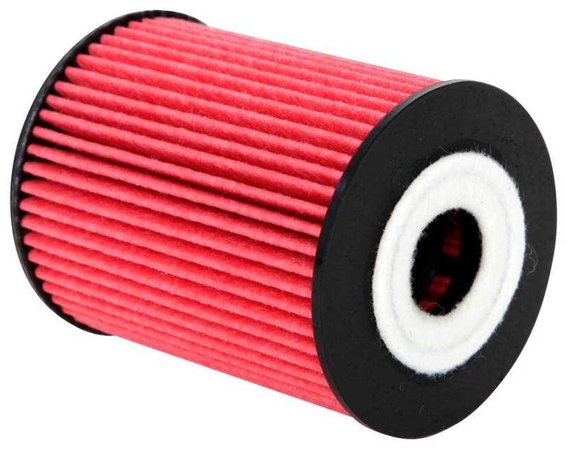 K&N Performance Oil Filter for 15-16 Hyundai Genesis Sedan 3.8L V6 - HP-7035 for 2020-2025 Hyundai Palisade - angle view